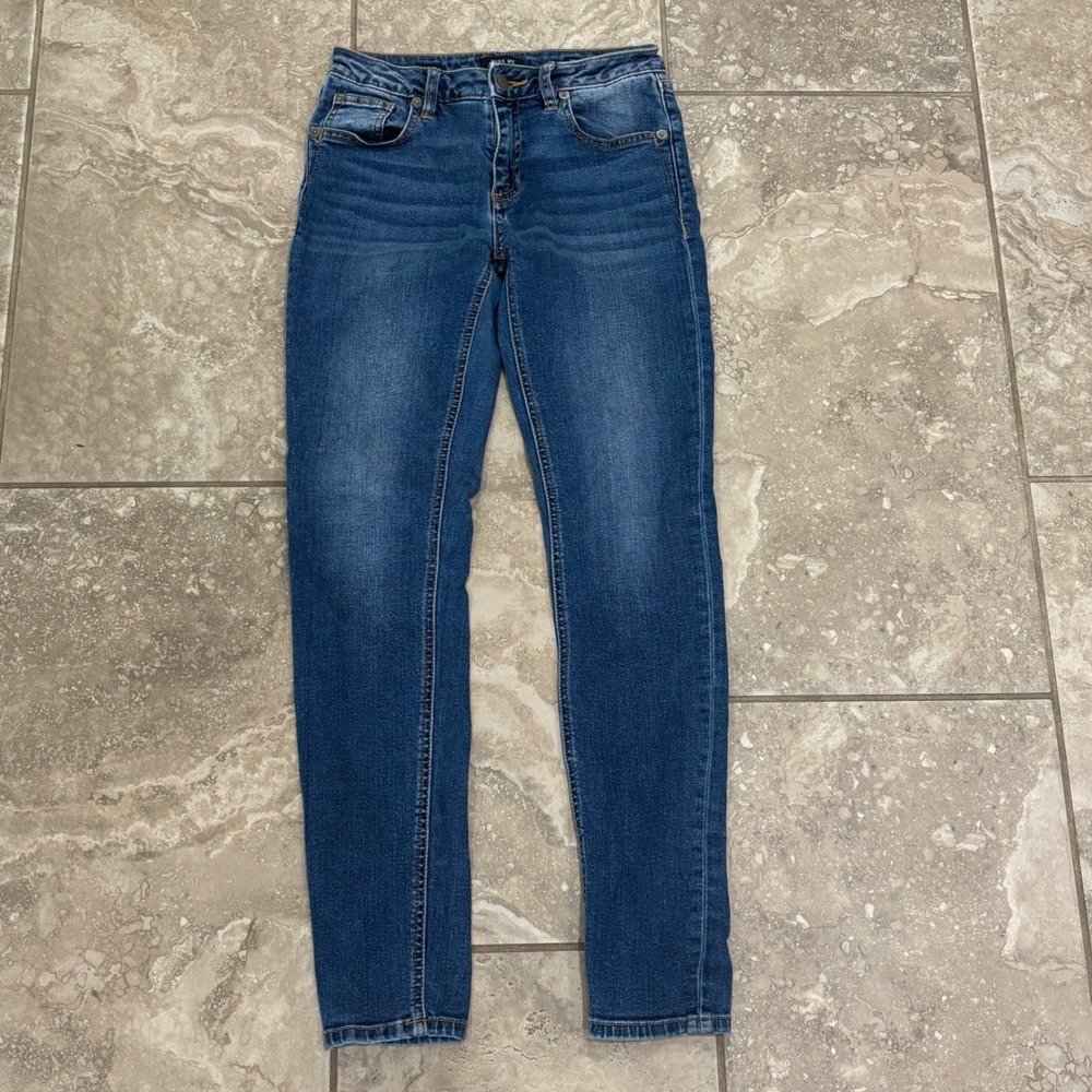 Miss Me Skinny Jeans Womens 26 Medium Wash Stretch Denim M1001S MK 737